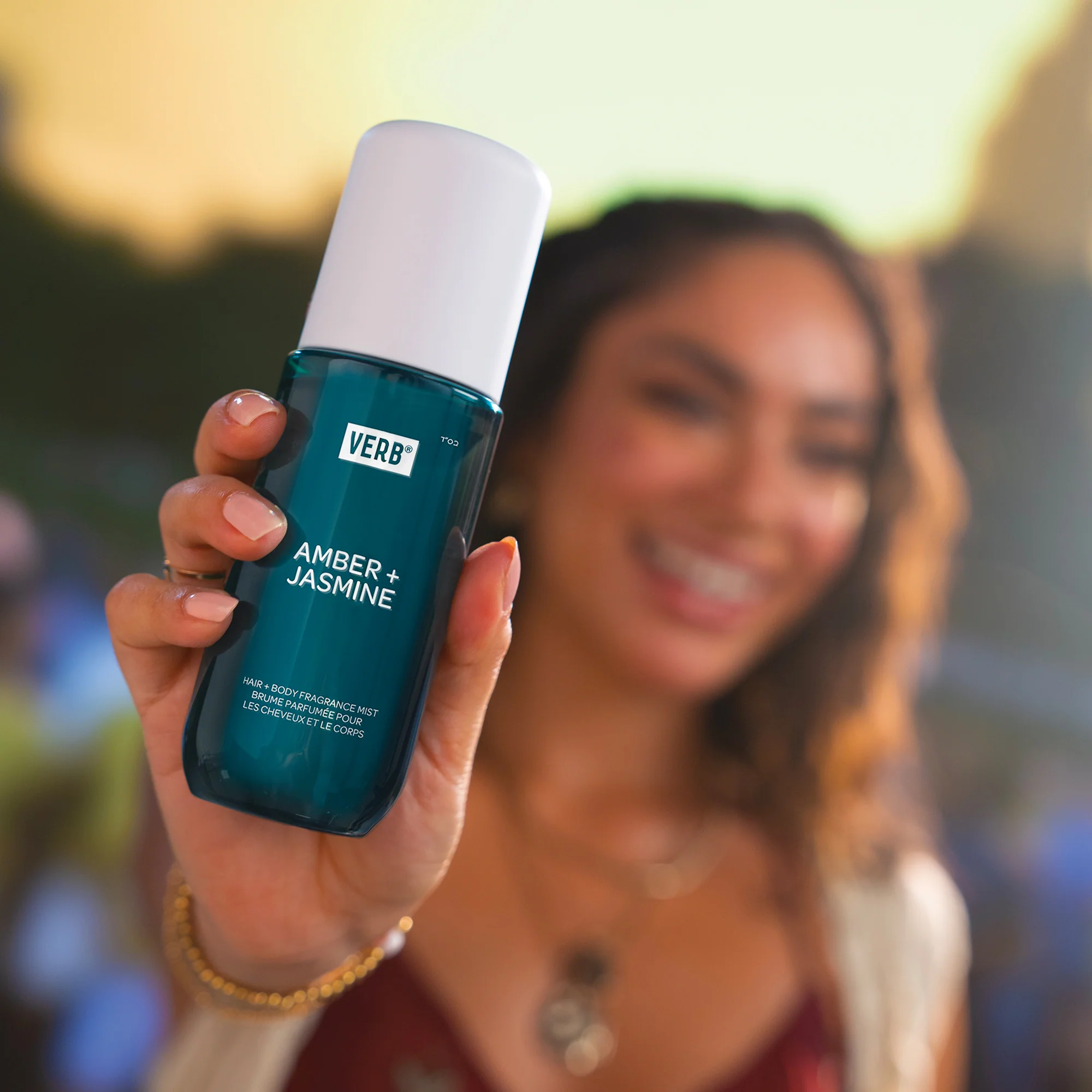 amber + jasmine hair and body fragrance mist - Image 5