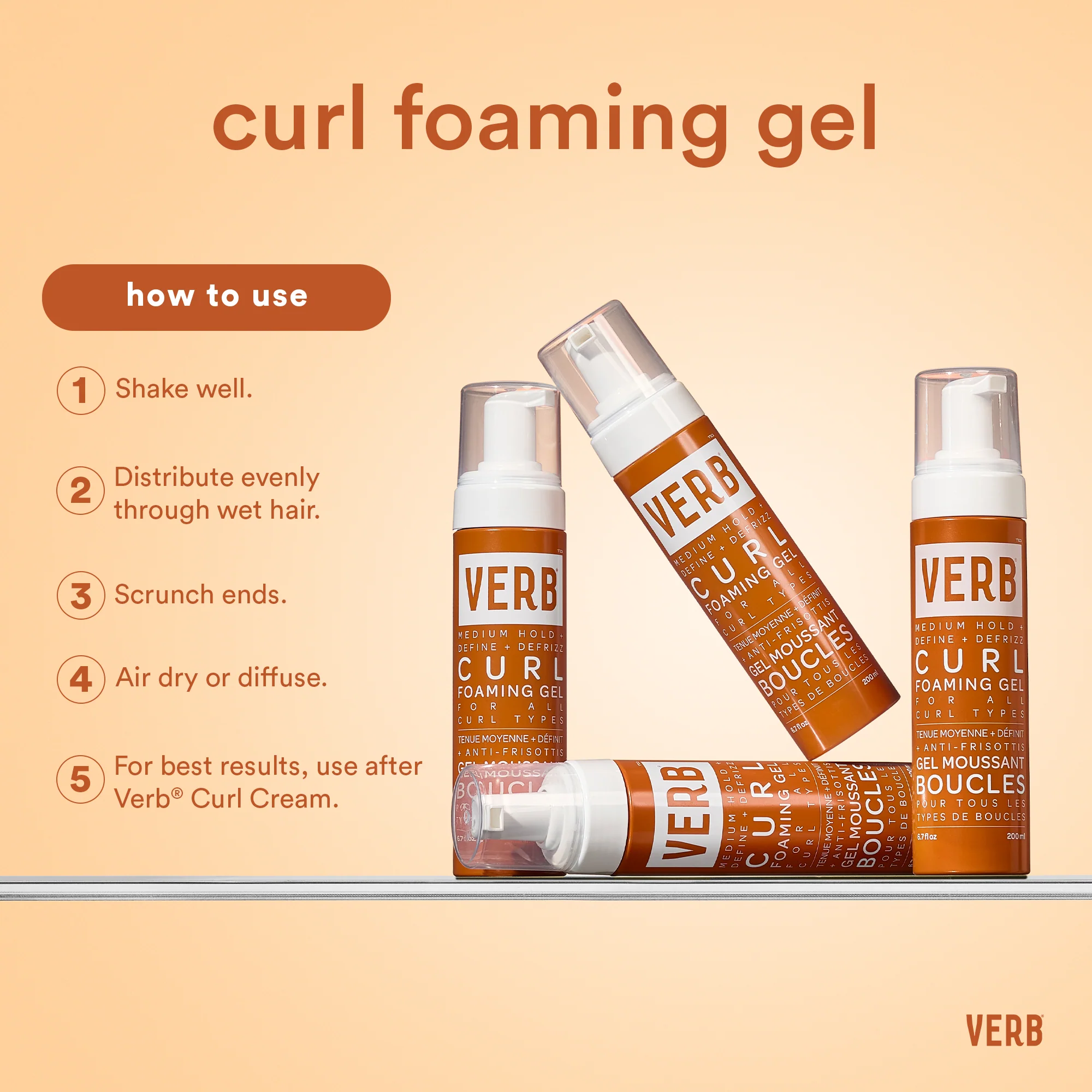 curl foaming gel - Image 5